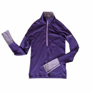 LULULEMON / VINTAGE HALF ZIP SWEATER / SIZE 4